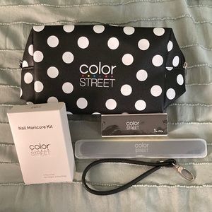 Color Street Bag with NEW Nail Care Kit